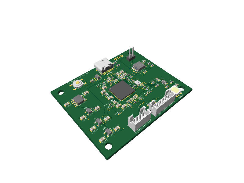 3D preview of the F1C100S Linux development board